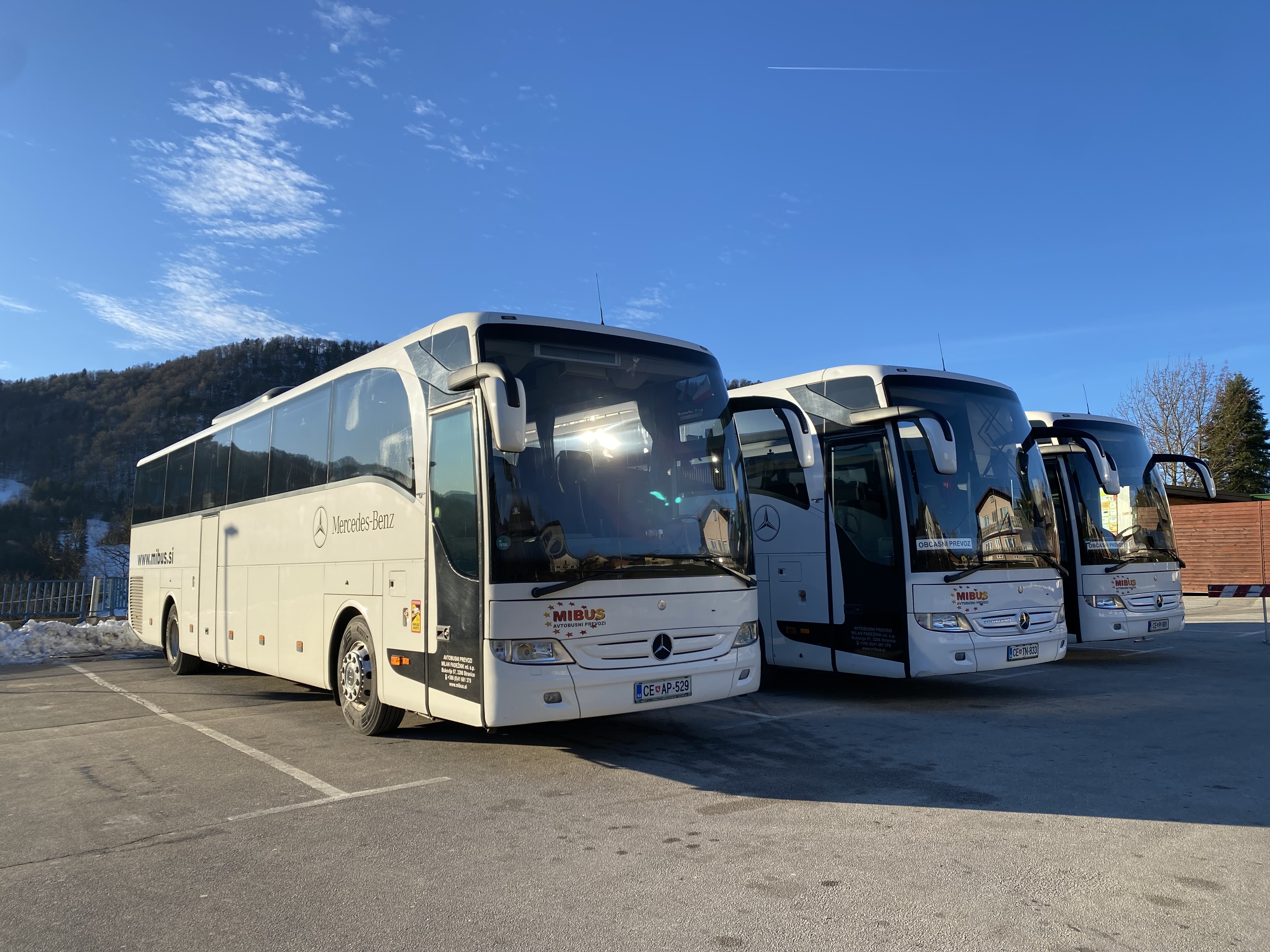 Vozni red avtobusnih prevozov Mibus
